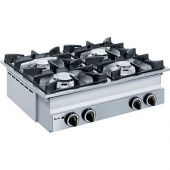 Roeder 4-pits Gas kooktafel - inbouw model I4FZP