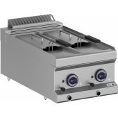 Roeder elektr. friteuse BK7MFRE74T2V - 2 pans - 6 + 6 liter - topunit