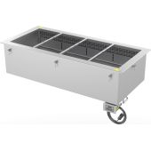 Roeder elektrische drop-in bain-marie droog 4x 1/1 GN