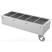 Roeder elektrische drop-in bain-marie droog 5x 1/1 GN