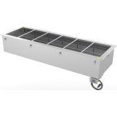 Roeder elektrische drop-in bain-marie droog 6x 1/1 GN