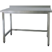 Roeder RVS werktafel, 600 mm diep, BL200061