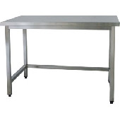 Roeder RVS werktafel, 700 mm diep, BL200070