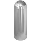 RVS afvalbak 45 liter