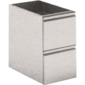 RVS ladenblok met 2 laden BHDR2