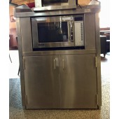 Showroommodel RVS magnetron meubel