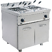 Saro elektrische dubbele pastakoker 2x 28 liter E7/KPE2V80