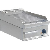 Saro elektrische topunit bakplaat geribbeld E7/KTE1BBR