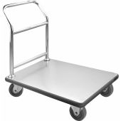 Saro RVS transportwagen, 1 etage, 900x600x900 mm (bxdxh), AF 230