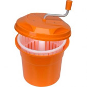 Saro slacentrifuge, oranje, handmatig, diam. 330 mm / H 430 mm, RENA 121 - 12 liter