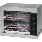 Saro toaster, 2 kamers, 440x260x380 mm (bxdxh), BUSSO T2