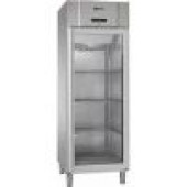 Showroommodel Gram COMPACT koelkast met glasdeur KG 610 RG L2 4N - RVS