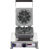 Silex single wafelijzer, gietijzeren platen, hartvormig, T-511 AT