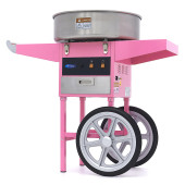 Maxima Suikerspinmachine &ndash; &Oslash; 52 cm &ndash; Roze &ndash; met Onderstel