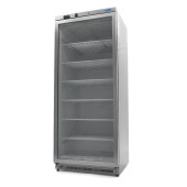 Maxima Vrieskast - 600 L - Rvs - met Glazen Deur