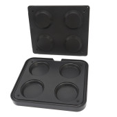 Maxima Tartelette Vorm - Rond - 124/ 100 mm - 4 stuks