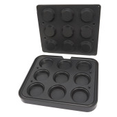 Maxima Tartelette Vorm - Rond - 89/65 mm - 9 stuks