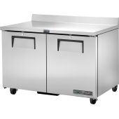 True koelwerkbank 2-deurs met achteropstand - 340L