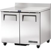 True koelwerkbank 2-deurs met achteropstand - 240L