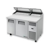 True pizzawerkbank 2-deurs - 451L (8x 1/3)