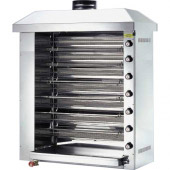 Ubert infrarood gas rotisserie/kippengrill RT 7 G, 7 spiesen