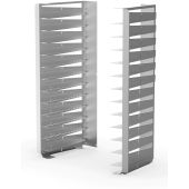 Unox 12x 600x400 kit zijdelingse steunen voor BakerTop Retail
