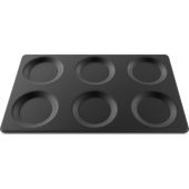 Unox EGGS 6x2 anti-aanbak bakplaat voor eieren 1/1GN TG935