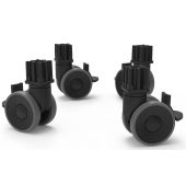 Unox zwenkwielset met rem voor BakerTop-X en ChefTop-X