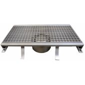 Vloergoot met onder-uitloop 610 mm