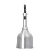 Warmhoudlamp aluminium, incl. 250W lamp
