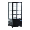 Polar C-Serie Zwarte Energiezuinige Toonbankkoelkast - 68L - CX577