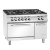 Bartscher 6-pits gasfornuis - elektrische oven, 2952481