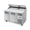 True pizzawerkbank 2-deurs - 451L (8x 1/3)