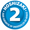 2 Jaar Hoshizaki Garantie