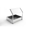 Combisteel Glasopstand 2/1gn self service