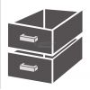Combisteel ladenblok 1/2 monoblock soft closing