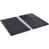 Grillrooster met ruitjes- en streeppatroon (crisscross) - 2/3 GN
