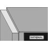 Rational hitteschild voor zijwand - links - iHexagon 6-1/1