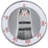 Draaiknop zilverkleur