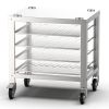 Leventi Convector onderstel met geleiders 600x400mm [H=847]