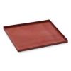 Mand ongeperforeerd (vol maat) rood