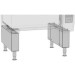 Onderbouw met RVS poten 150 mm