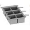 Set van 6 portioneermanden